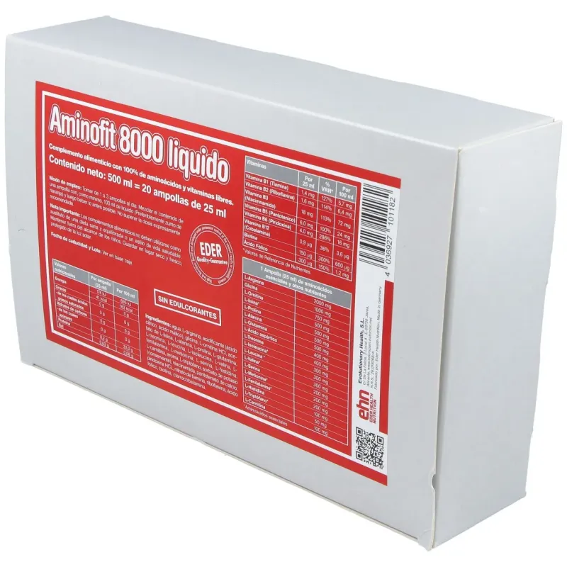 Aminofit 8000 liquid 20amp. | Farmacia Barata Aminofit 8000 liquid 20amp. | Farmacia Barata