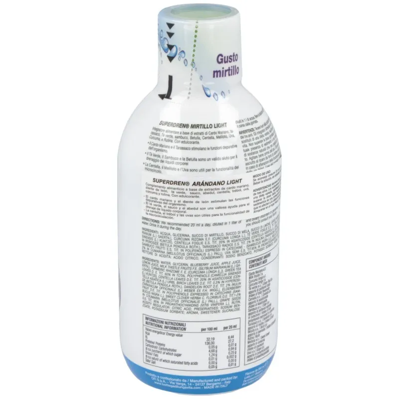 Super dren depura arandanos 500ml. | Farmacia Barata