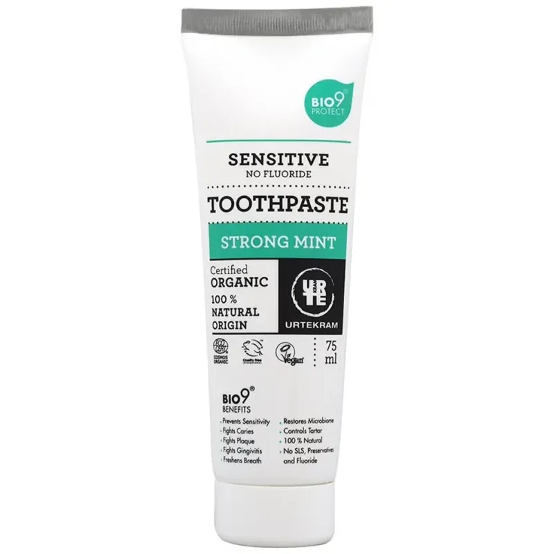 Urtekram dentifrico menta fuerte bio 75ml | Farmacia Barata