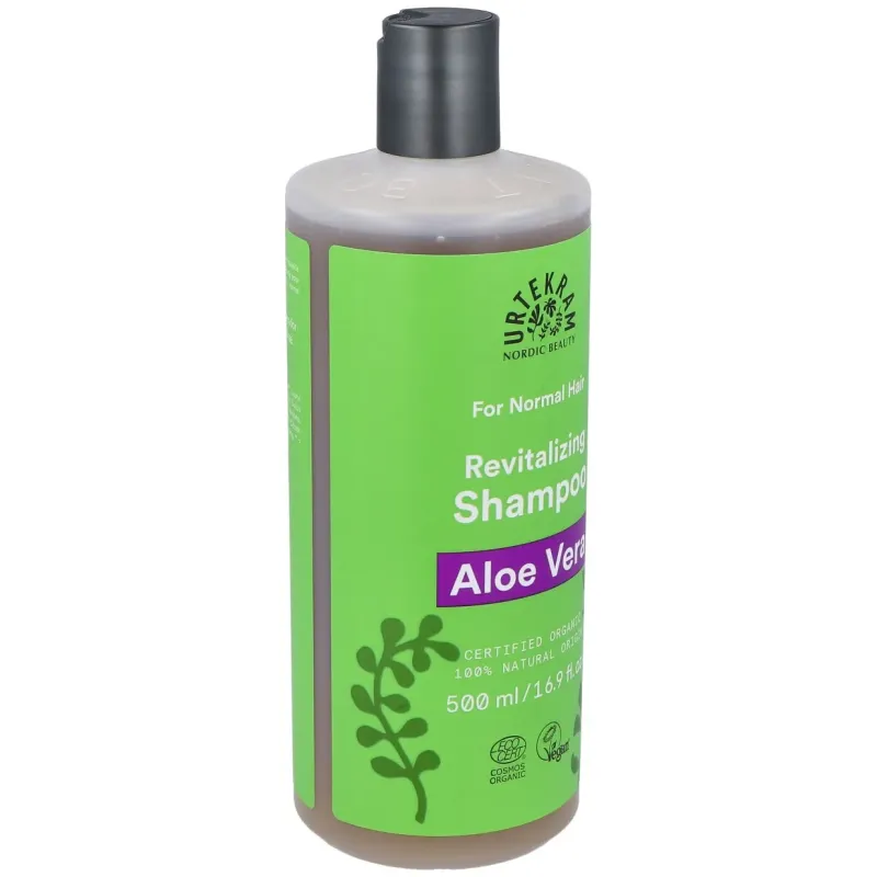 Urtekram champú de aloe vera para cabello normal bio 500ml | Farmacia Barata