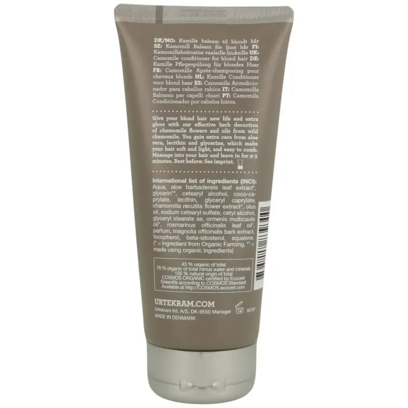 Urtekram acondicionador de manzanilla bio 180ml | Farmacia Barata Urtekram acondicionador de manzanilla bio 180ml | Farmacia Barata