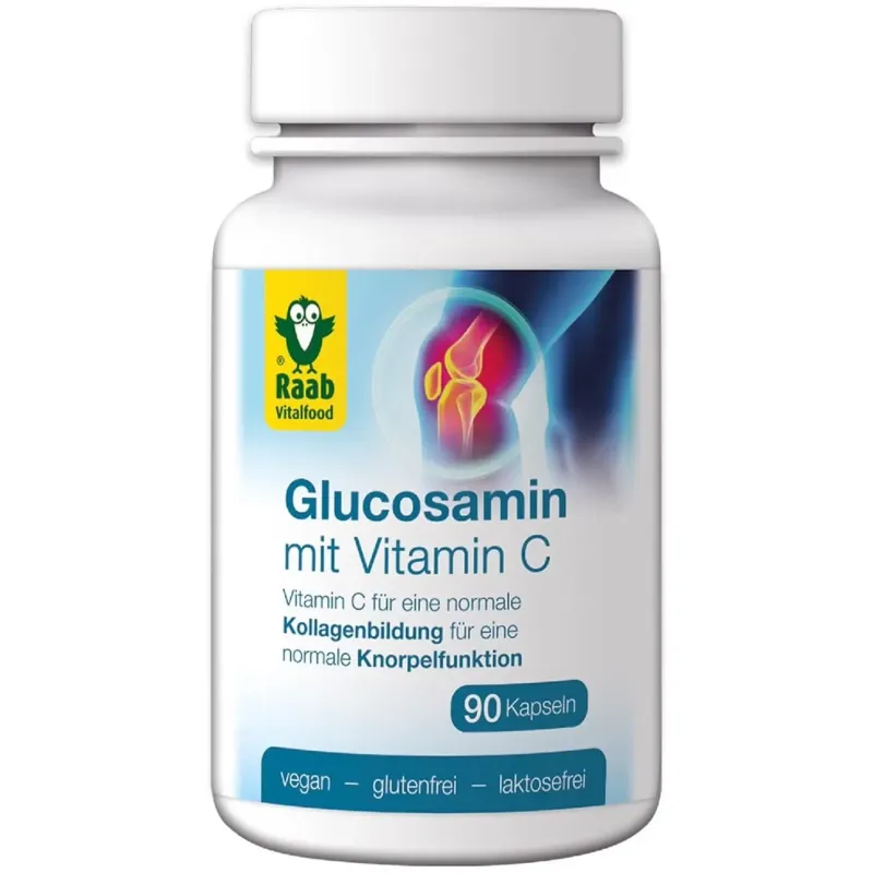 Raab vitalfood glucosamina 90caps | Farmacia Barata