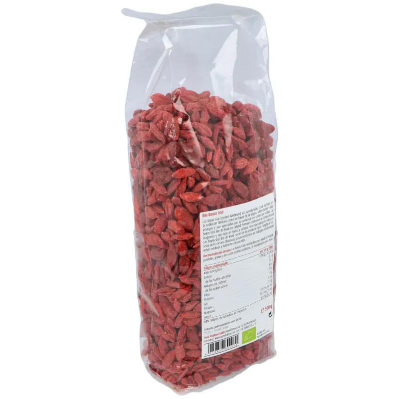 Raab vitalfood goji bayas bio 500g | Farmacia Barata