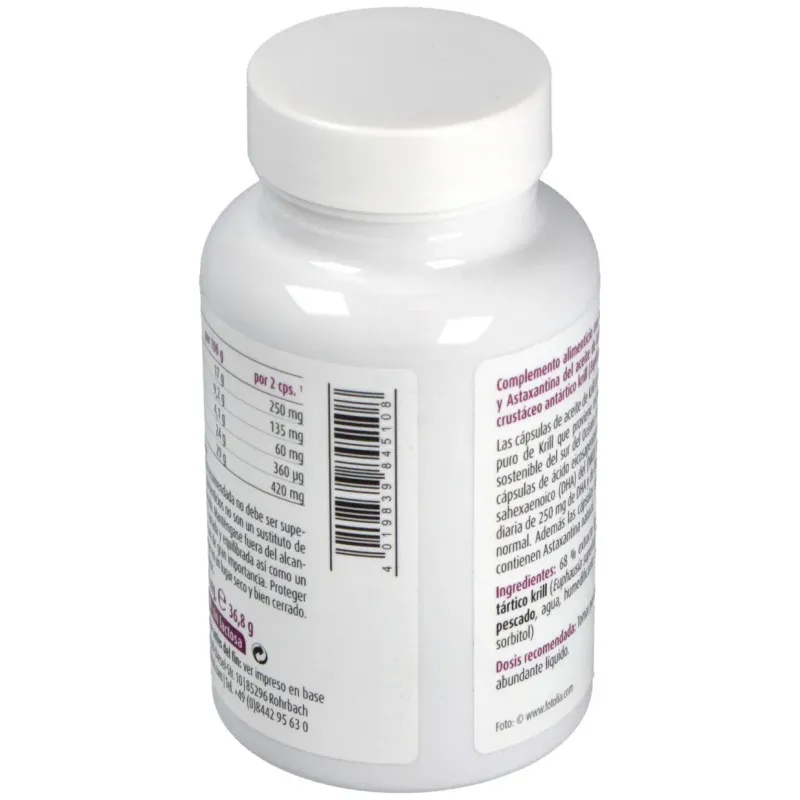 Raab vitalfood aceite krill forte 50caps | Farmacia Barata