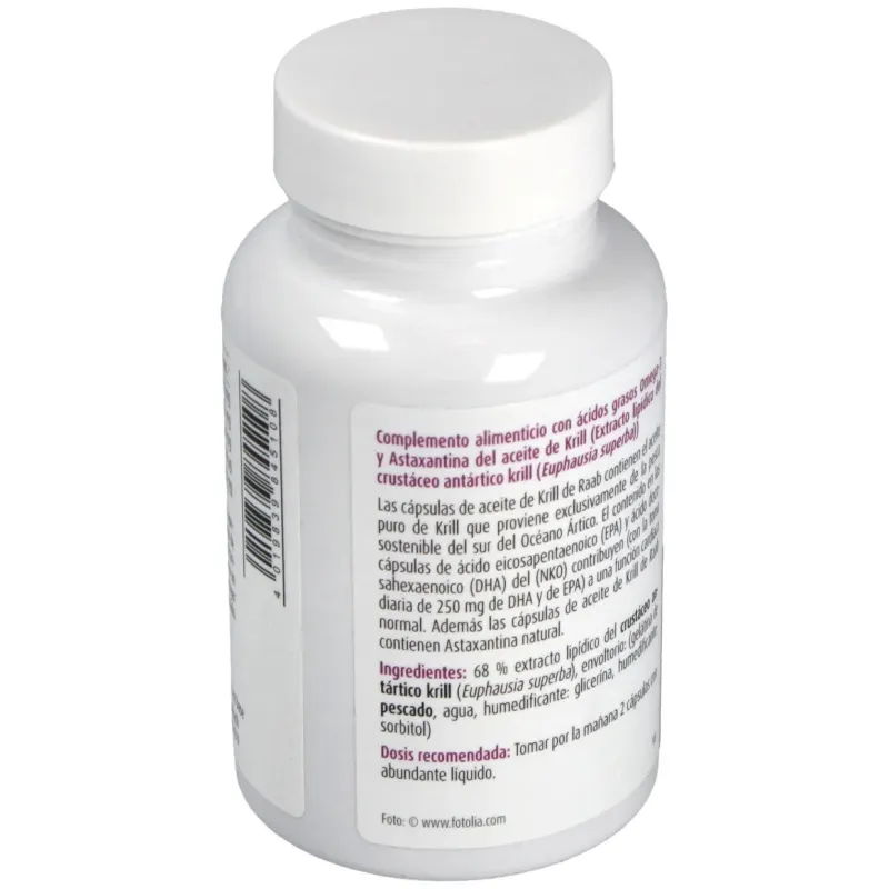 Raab vitalfood aceite krill forte 50caps | Farmacia Barata