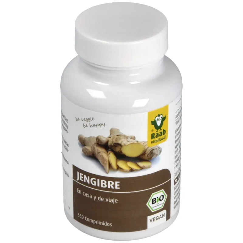 Raab jengibre 160comp bio | Farmacia Barata
