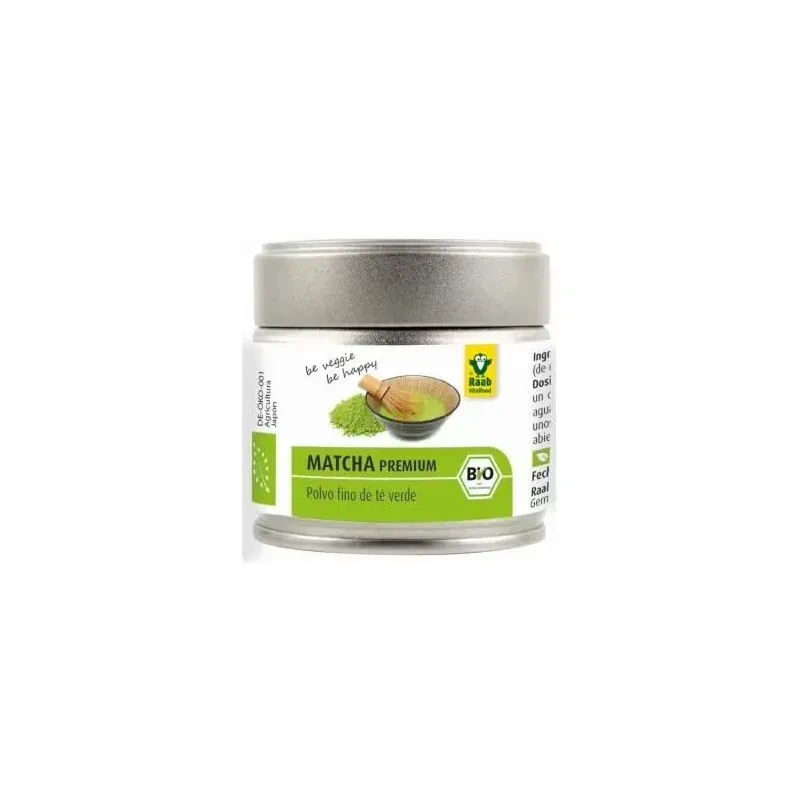 Raab vitalfood matcha te verde premium polvo 30g | Farmacia Barata