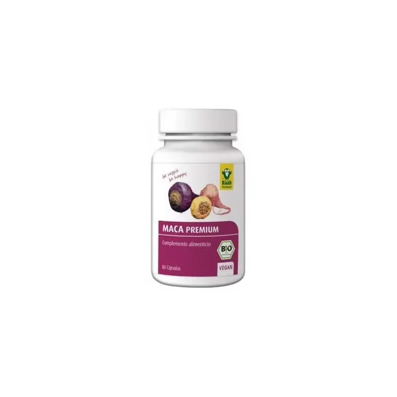 Raab vitalfood maca 80caps | Farmacia Barata
