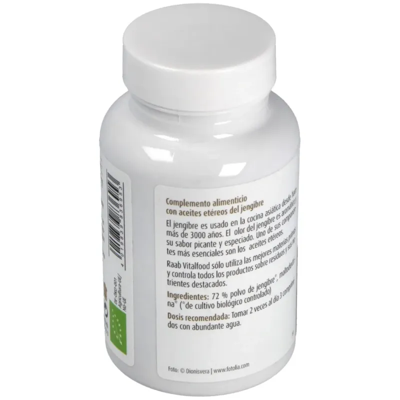 Raab jengibre 160comp bio | Farmacia Barata
