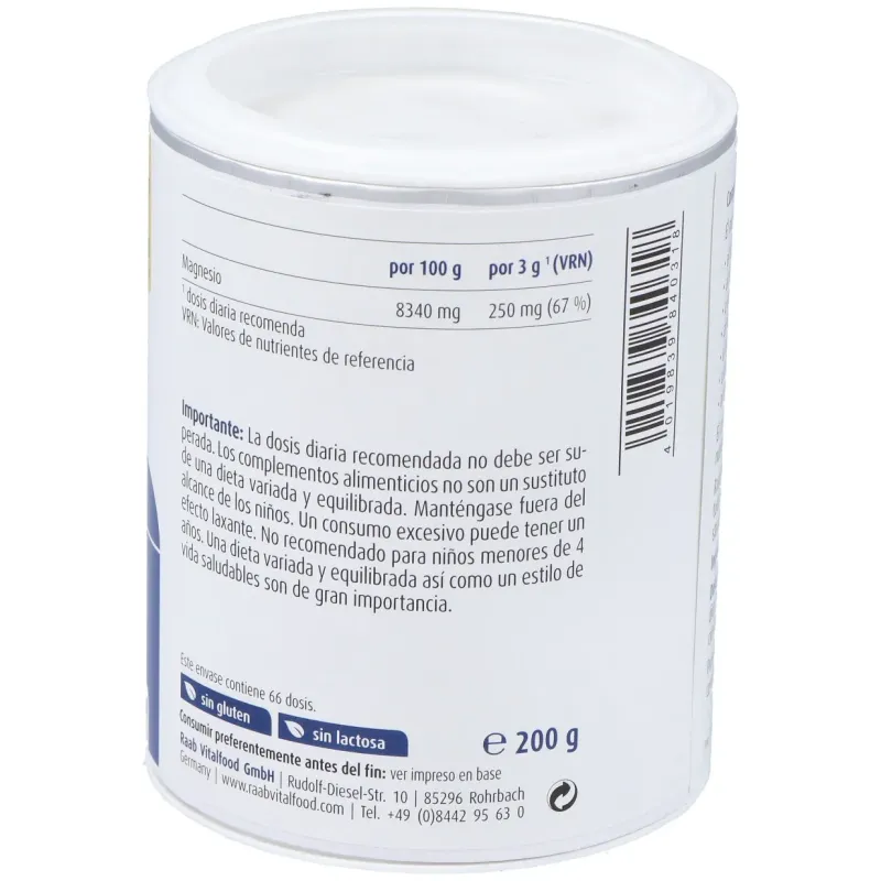Citrato de magnesio polvo 200gr. | Farmacia Barata