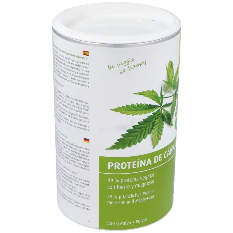 Proteina de cañamo natural 500gr. bio | Farmacia Barata