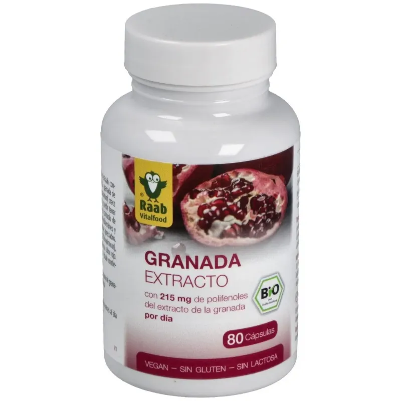 Raab vitalfood granada 80caps | Farmacia Barata Raab vitalfood granada 80caps | Farmacia Barata