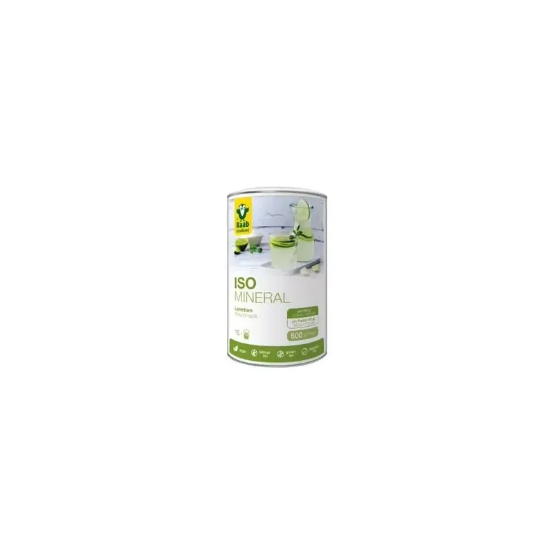 Raab vitalfood iso-mineral sabor lima 600g | Farmacia Barata