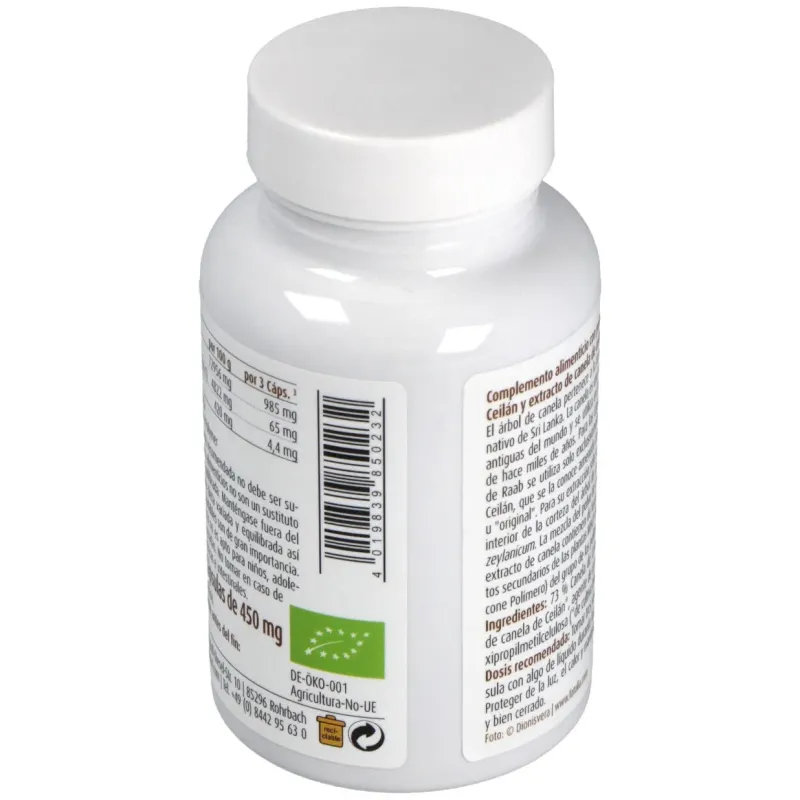 Canela 90cap. bio | Farmacia Barata