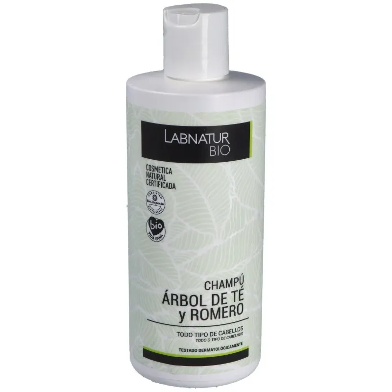Labnatur bio champú árbol del té y romero 450ml | Farmacia Barata