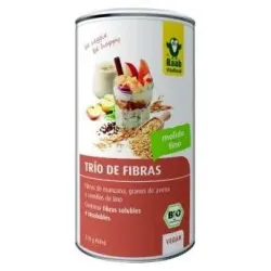 Raab vitalfood trio fibras manzana + avena + lino bio vegan 210g