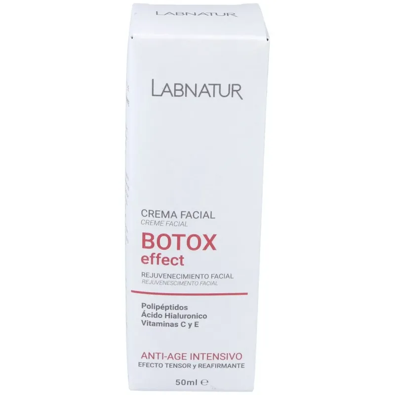 Crema facial botox efecto tensor 50ml. labnatur | Farmacia Barata
