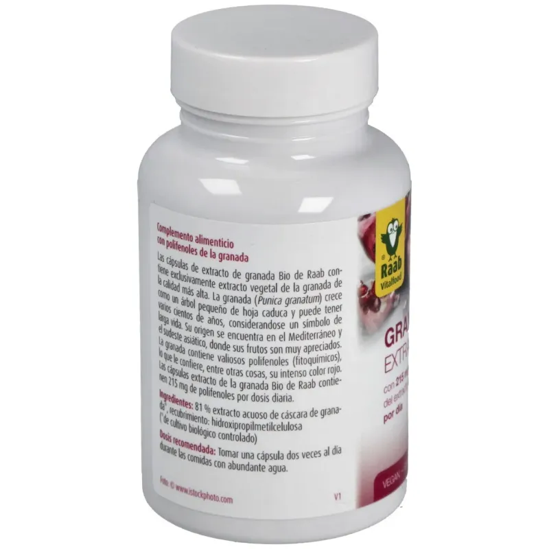 Raab vitalfood granada 80caps | Farmacia Barata Raab vitalfood granada 80caps | Farmacia Barata