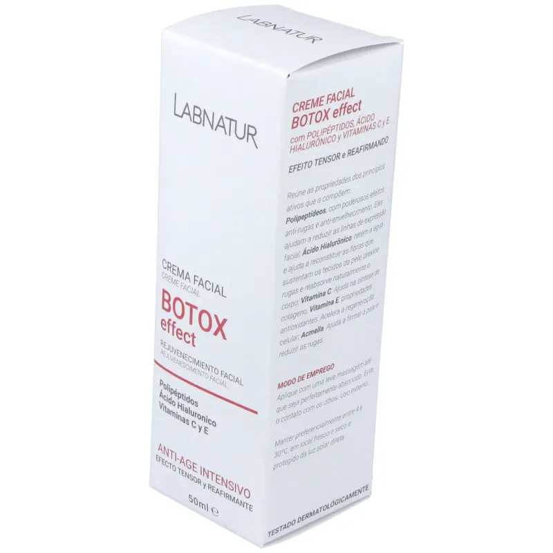 Crema facial botox efecto tensor 50ml. labnatur | Farmacia Barata