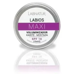 Labnatur Bio Bálsamo Labial Maxi Karité Mostaza, 15 ml