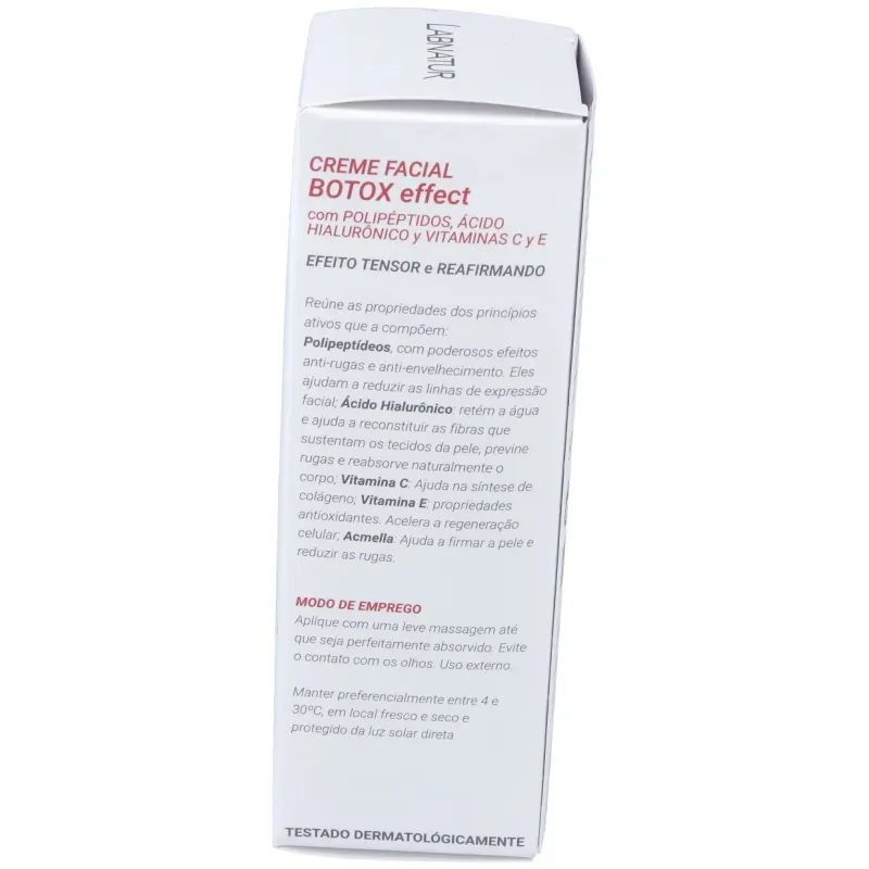 Crema facial botox efecto tensor 50ml. labnatur | Farmacia Barata