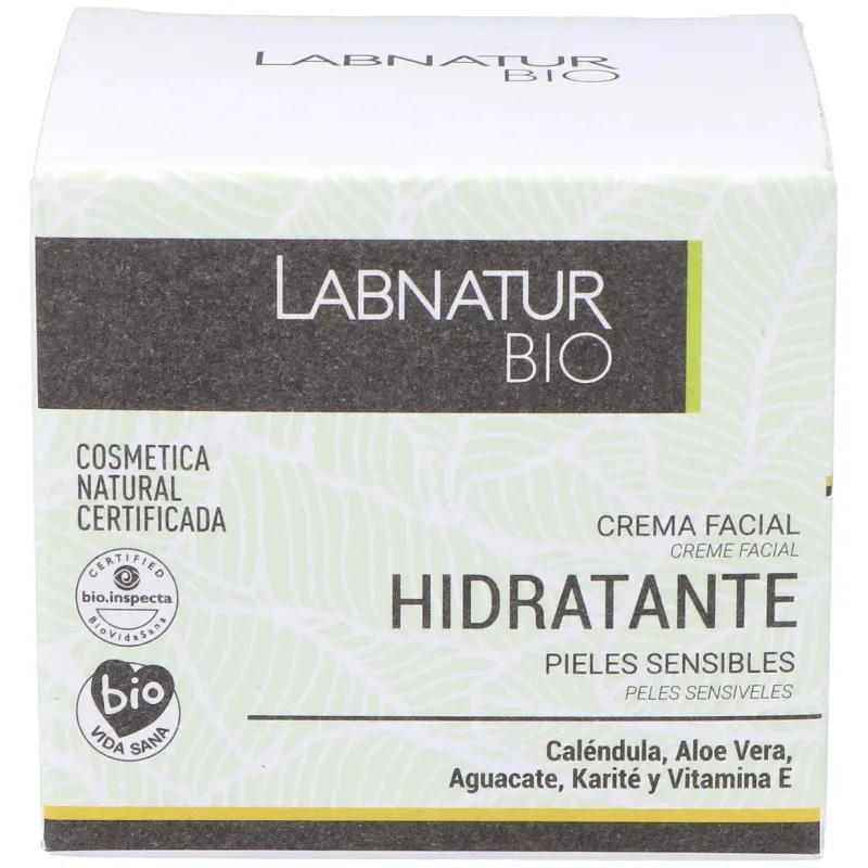 Labnatur bio crema facial hidratante pieles sensibles 50ml | Farmacia Barata
