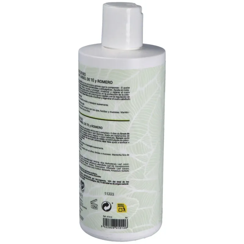 Labnatur bio champú árbol del té y romero 450ml | Farmacia Barata