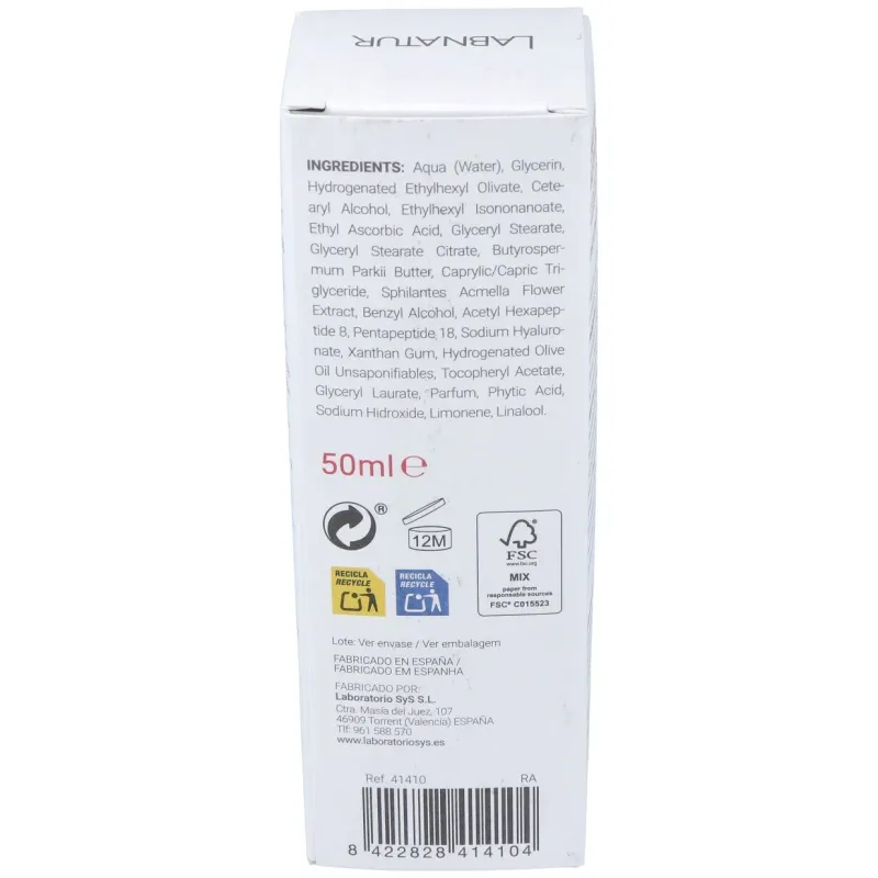 Crema facial botox efecto tensor 50ml. labnatur | Farmacia Barata