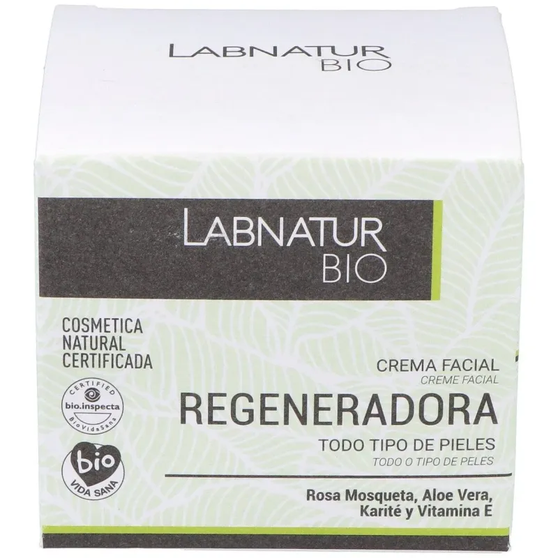 Labnatur bio crema facial regeneradora rosa mosqueta 50ml | Farmacia Barata