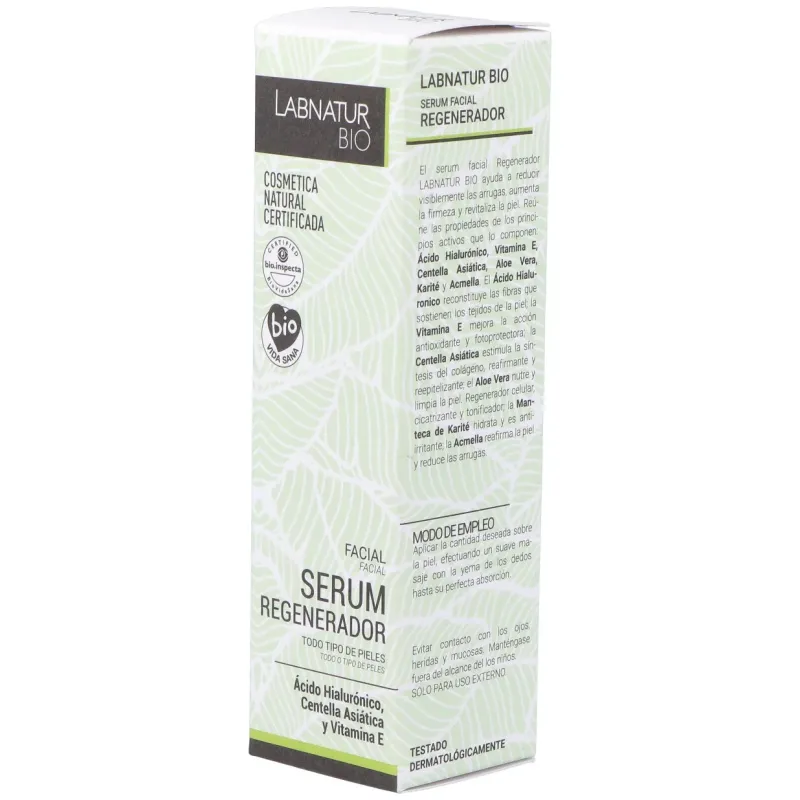 Labnatur bio sérum facial regenerador centella asiática 30ml | Farmacia Barata