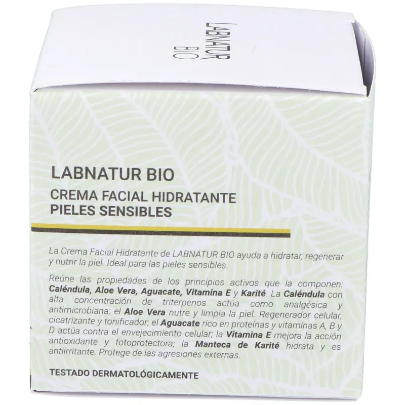 Labnatur bio crema facial hidratante pieles sensibles 50ml | Farmacia Barata