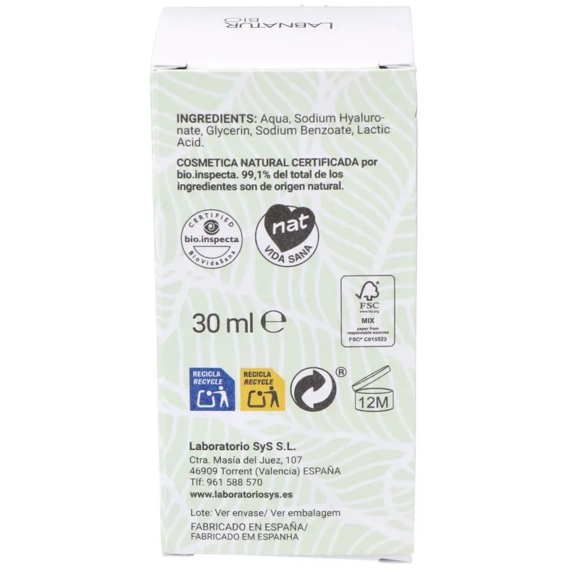 Labnatur bio acido hialuronico liquido 30ml | Farmacia Barata
