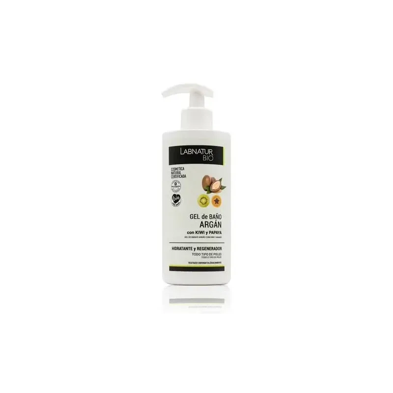 Labnatur bio gel de baño argan kiwi y papaya 450ml | Farmacia Barata