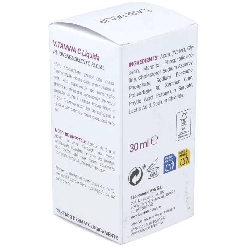 Labnatur bio sérum facial con vitamina c 30ml | Farmacia Barata Labnatur bio sérum facial con vitamina c 30ml | Farmacia Barata