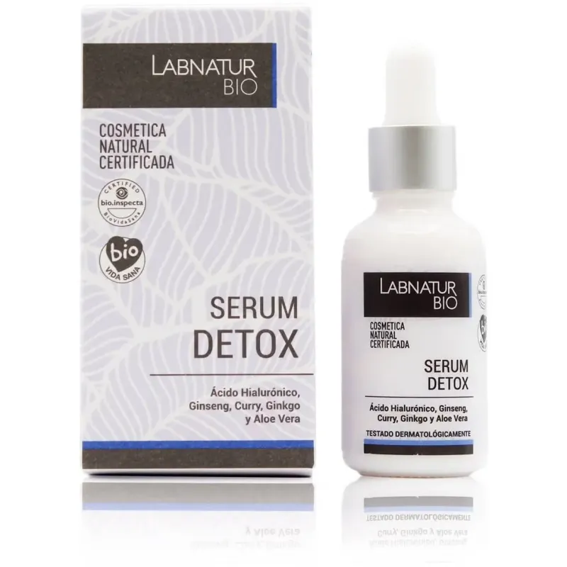 Labnatur bio sérum facial detox ginseng curry ginkgo 30ml | Farmacia Barata