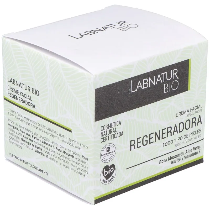 Labnatur bio crema facial regeneradora rosa mosqueta 50ml | Farmacia Barata