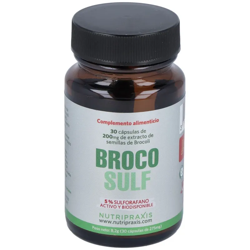 Nutripraxis broco sulf 30caps | Farmacia Barata