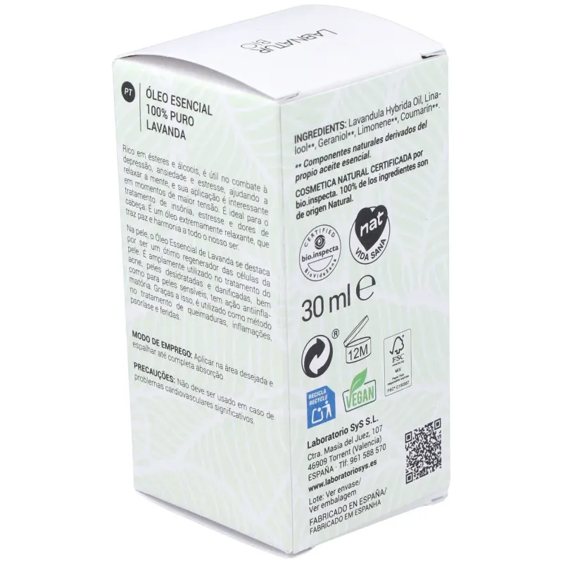 Labnatur bio lavanda aceite esencial 30ml | Farmacia Barata