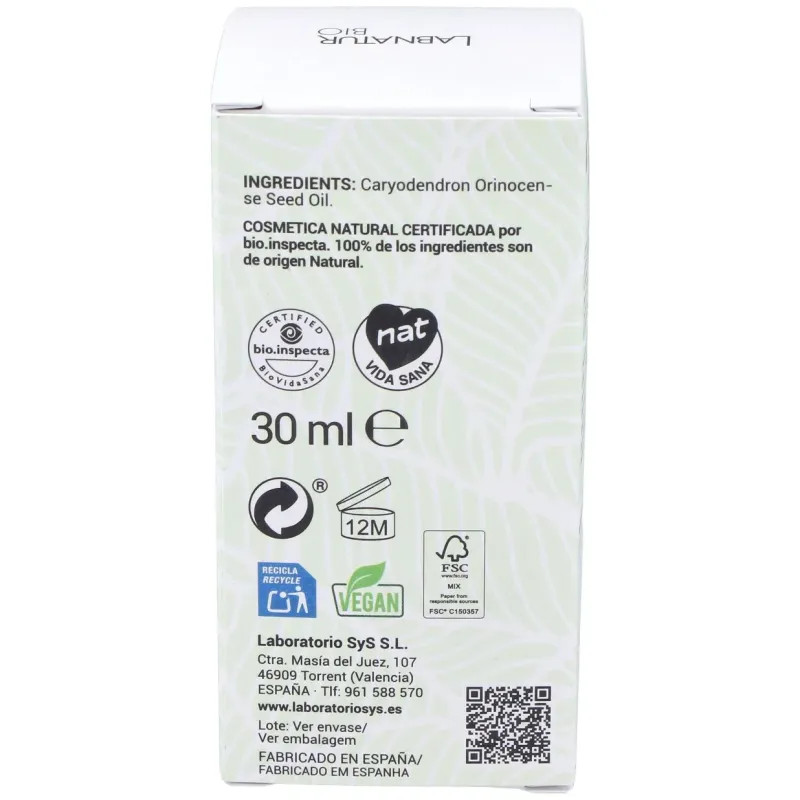 Labnatur bio aceite de cacay antiedad 30ml | Farmacia Barata