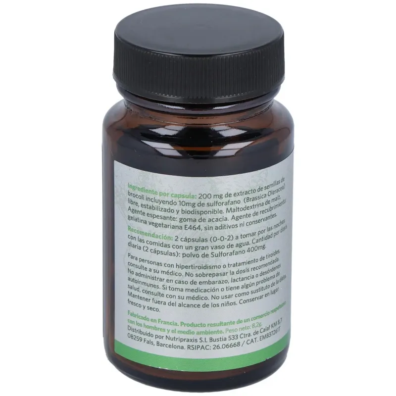 Nutripraxis broco sulf 30caps | Farmacia Barata