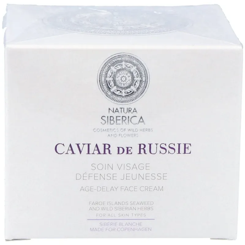 Natura siberica crema facial anti-age caviar de rusia 50 ml | Farmacia Barata