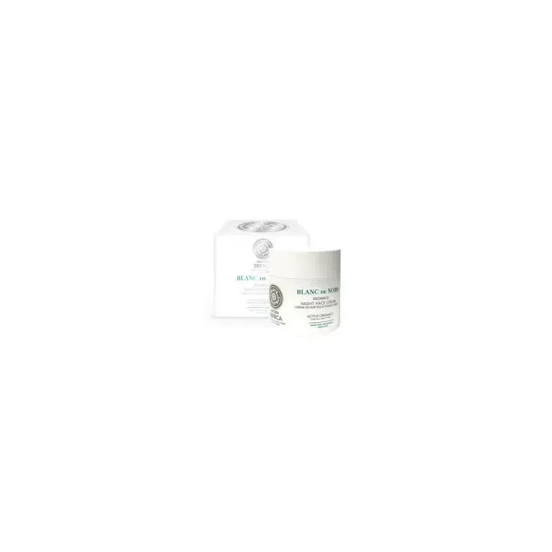Natura siberica crema facial de noche radiance blanc des noirs 50 ml | Farmacia Barata