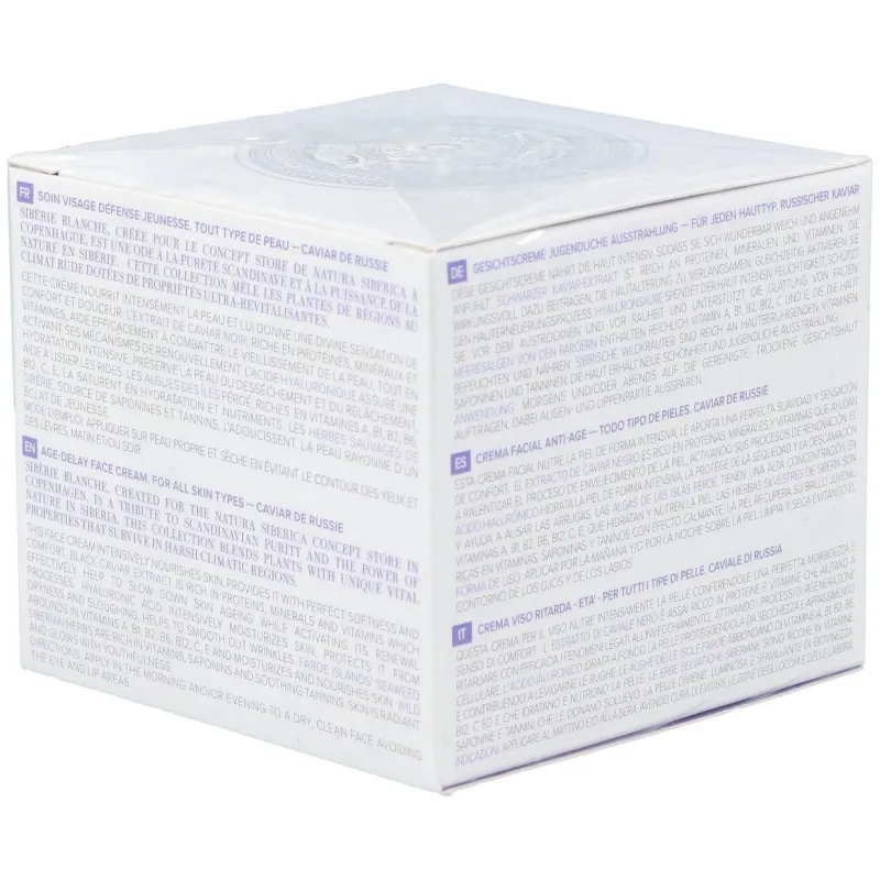 Natura siberica crema facial anti-age caviar de rusia 50 ml | Farmacia Barata