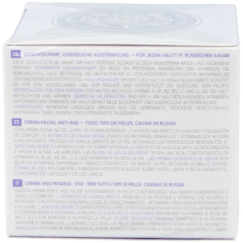 Natura siberica crema facial anti-age caviar de rusia 50 ml | Farmacia Barata