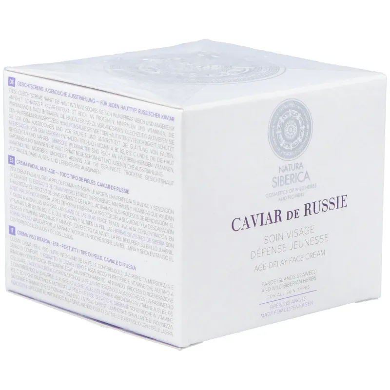 Natura siberica crema facial anti-age caviar de rusia 50 ml | Farmacia Barata