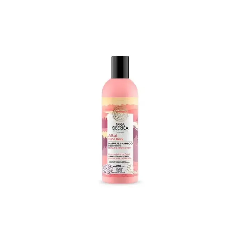 Natura siberica champú natural reparación y protección 270ml | Farmacia Barata