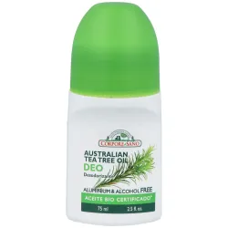 Corpore sano desodorante aceite árbol de té roll-on 75ml
