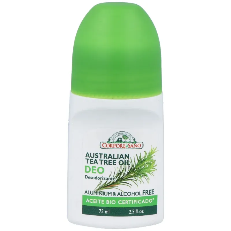 Corpore sano desodorante aceite árbol de té roll-on 75ml | Farmacia Barata Corpore sano desodorante aceite árbol de té roll-on 75ml | Farmacia Barata
