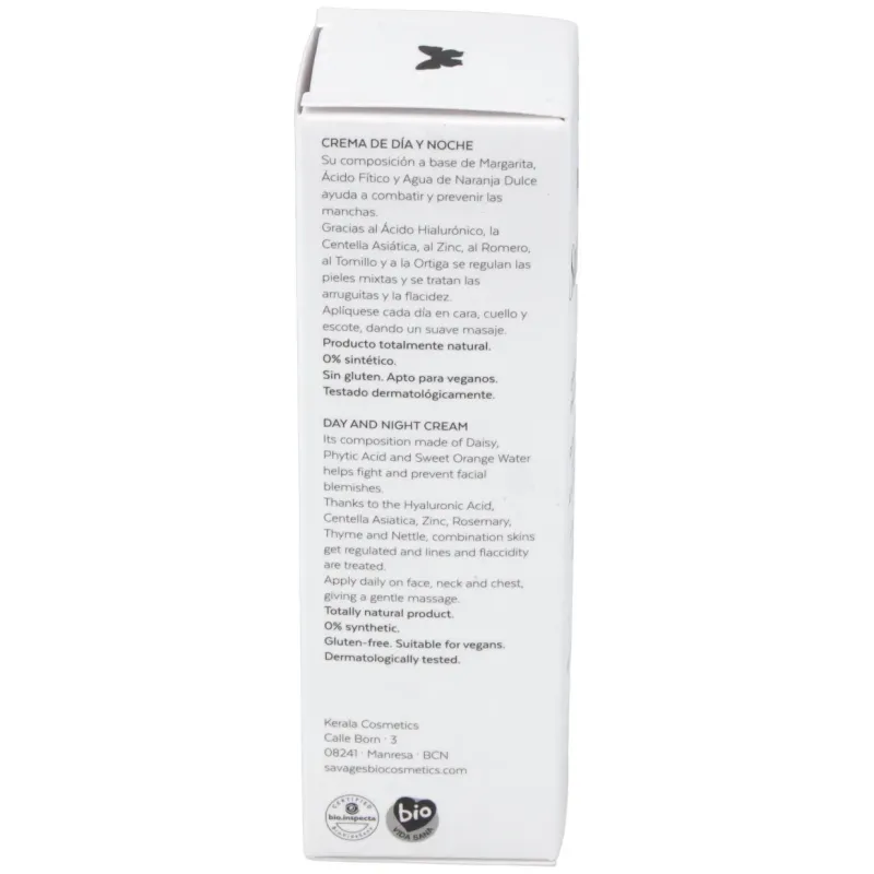 Savages crema facial antiedad pieles mixtas 50ml | Farmacia Barata