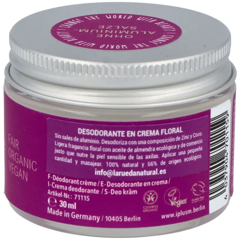 I+m naturkosmetik berlín desodorante floral crema 30ml | Farmacia Barata I+m naturkosmetik berlín desodorante floral crema 30ml | Farmacia Barata